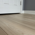Light oak wood floor