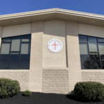 Exterior photo of a catholic school